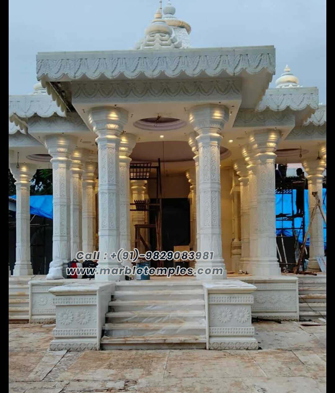 Carving Marble Temple