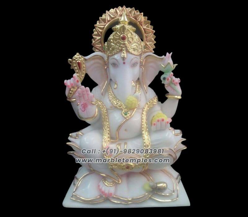 Details about   Puja Diya and Laxmi Ganesh Idol For Pooja With Marble Chowki 15 x 15 x 2.5 cm 